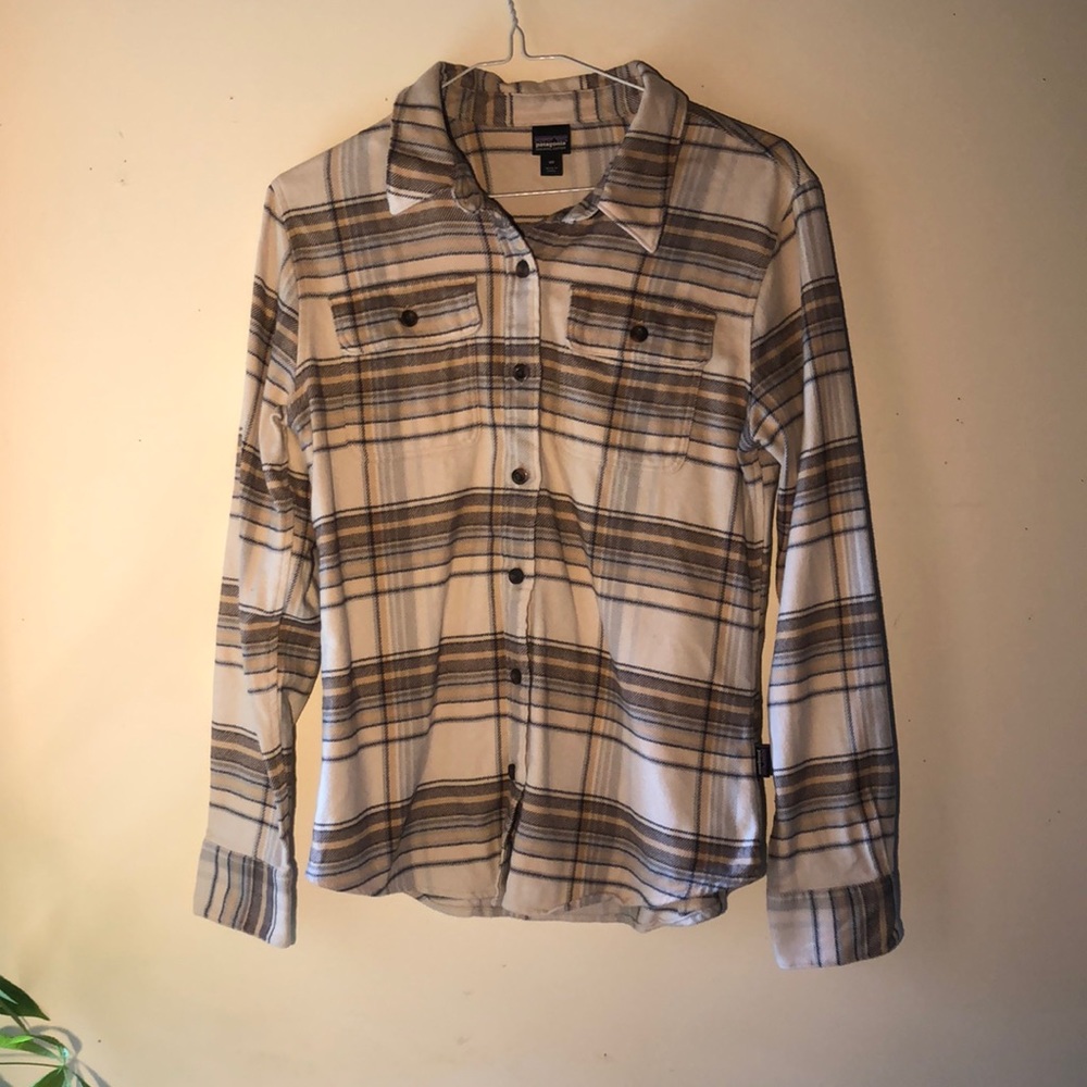 Patagonia Tan Flannel